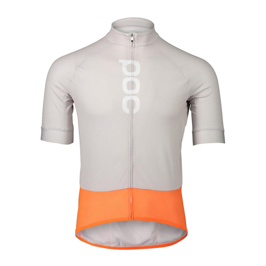 T-shirt Essential Road Logo Uomo Granite Grey/Zink Orange