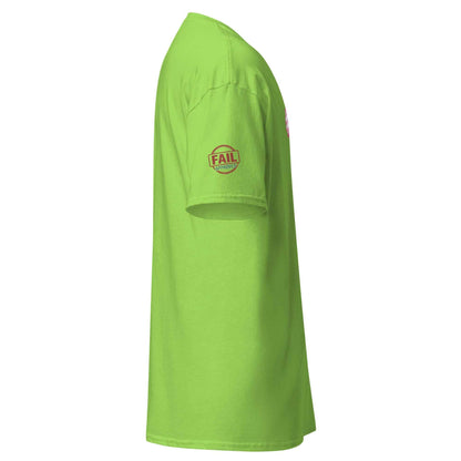 Maglietta Unisex Cotone 100% 👕 | Maglietta BEWRONG FAIL Streetwear 🔴 – Basic che Diventa Stile