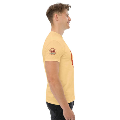 Maglietta Classica Unisex 100% Cotone 👕 | FAIL Streetwear “POWER IN MISTAKES” 🔴 – Imperfezione che Diventa Stile